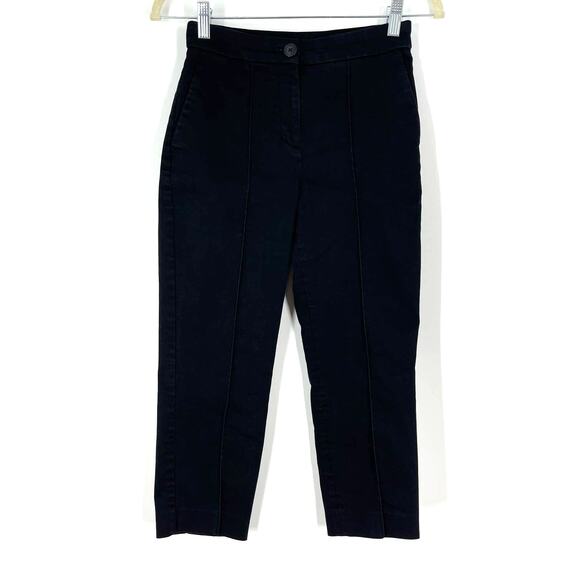 Express Black Crop Trouser Pants Women's Size XS - Picture 1 of 6